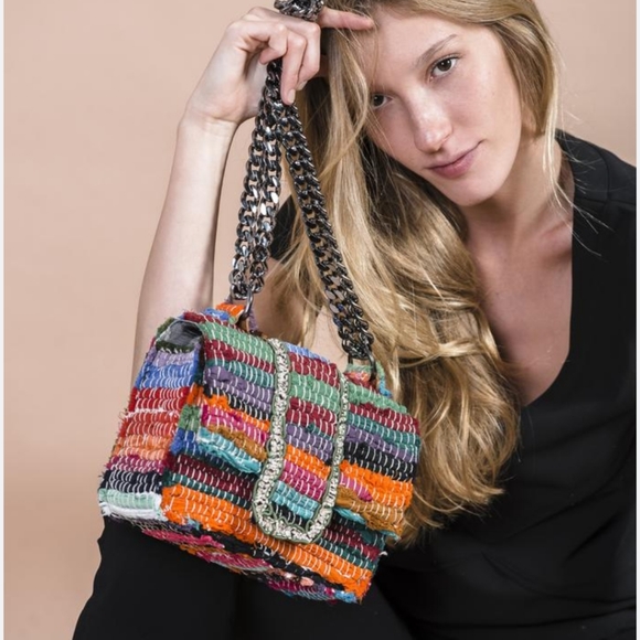 Belier Belier Brazilian Greta's Collection handbag handmade in Brazil. Org $379 - Picture 4 of 8